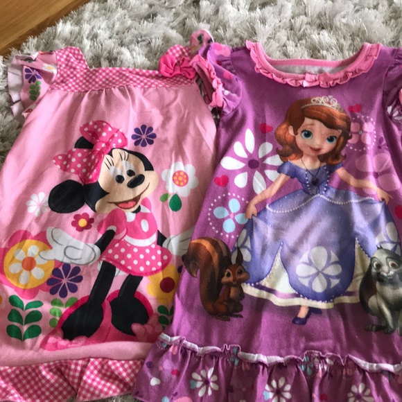 Disney Other - Set of 2 Disney Store night gowns